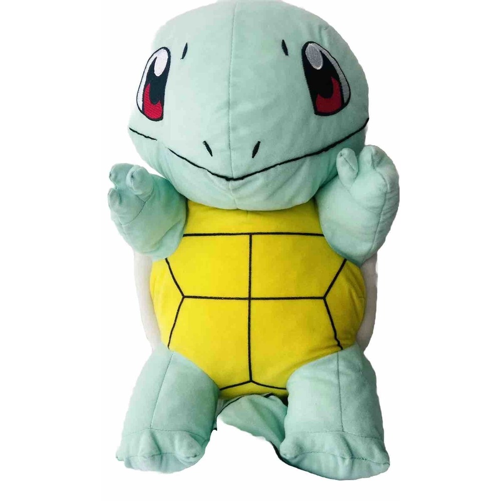 Pokemon Squirtle Plush Toy Factory 2016 Stuffed Animal Nintendo Green Turtle 18"